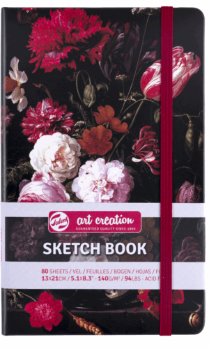 ART-CREATION BLLOK 'SKETCH' 13X21cm LULE 80f 140gr TALENS