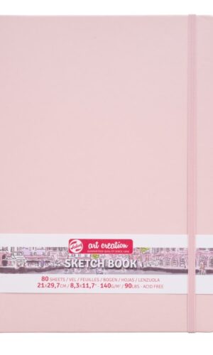 ART-CREATION BLLOK SKETCH PASTEL PINK 21X30 80F 140GR TALENS