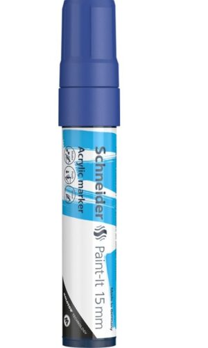 MARKER AKRILIK 'PAINT-IT ' 330 15mm BLUE SCHNEIDER