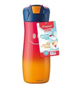 SHISHE 'KIDS' INOX 430ml ROZE PICNIK MAPED