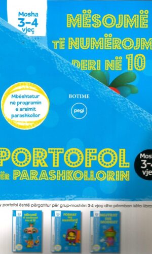 Portofol per parashkollorin per moshen 3–4 vjec-Pe