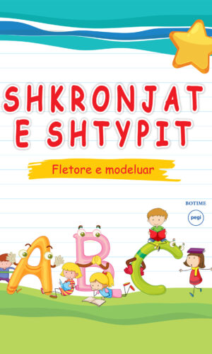 Shkronja e shtypit - Fletore e modeluar - Pegi