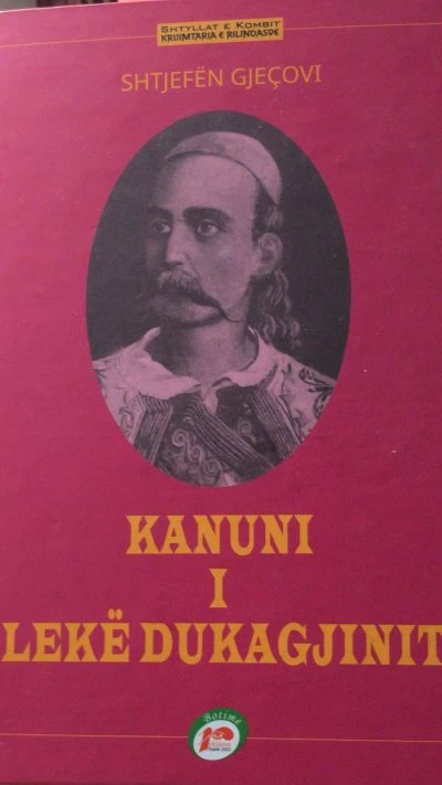 REKB0135 Kanuni i Leke Dukagjinit - Reklama - Figura 1