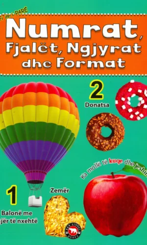 Libri im i pare - Numrat, Fjalet, Ngjyrat dhe Format 2