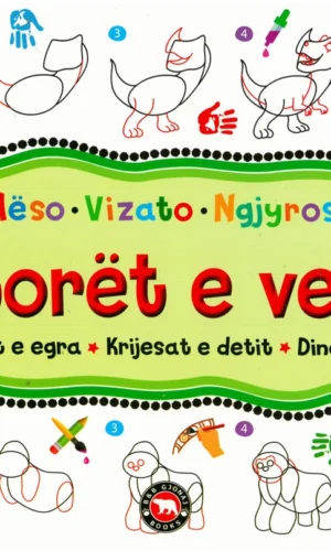 Piktoret e vegjel–1- Kafshet e egra, krijesat e detit, dinozauret