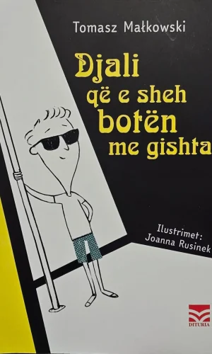 Djali qe e sheh boten me gishta