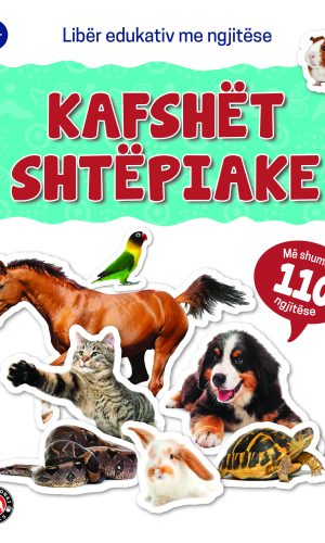 Liber edukativ me ngjitese - Kafshet Shtepiake