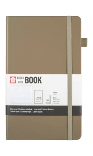 "BLLOK 'NOTEBOOK' LLASTIK GRI 140g 80fq A5 VIJA SAKURA "