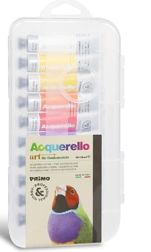 "SET NGJYRE  ACQUERELLO FINE TUB 10X18ML 10SP PRIMO "