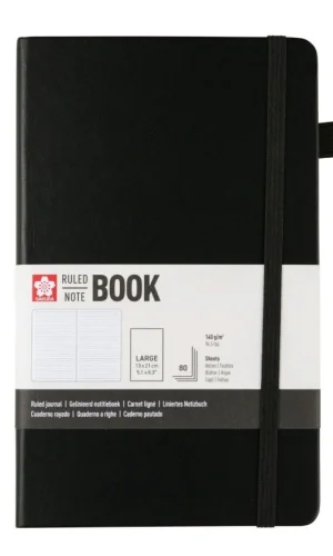 BLLOK 'NOTEBOOK' LLASTIK ZEZE 140g 80fq A5 VIJA SAKURA