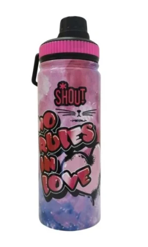 SHISHE TERMIKE INOX 500ml 'NO RULES' SHOUT