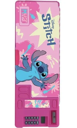 DKS KULETE ME MAGNET ME MAKINE LLOG. 26X9X3.2CM STITCH PINK FLOWERS