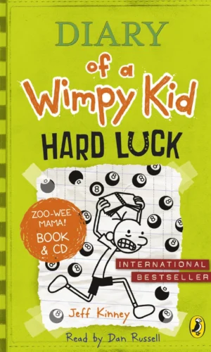 Diary of a Wimpy Kid 8 : Hard Luck book & CD