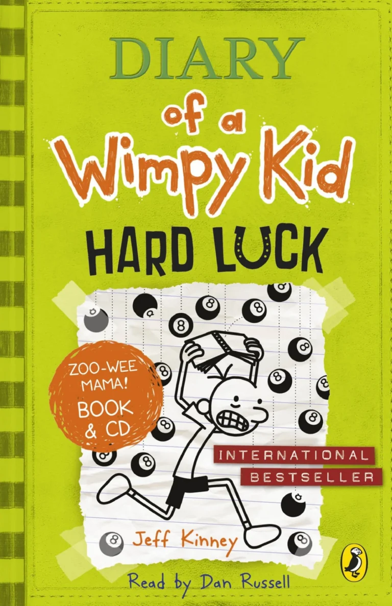 Diary of a Wimpy Kid 8 : Hard Luck book & CD